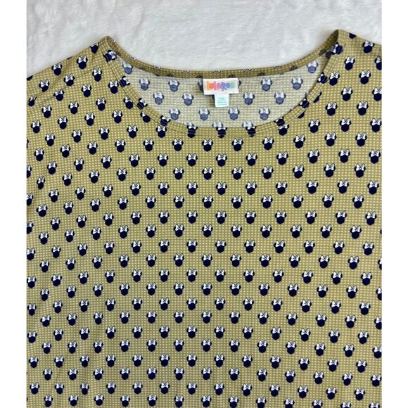 Lularoe Disney Minnie Mouse Plus Size 2X Tunic Shirt New without tags - Picture 5 of 5